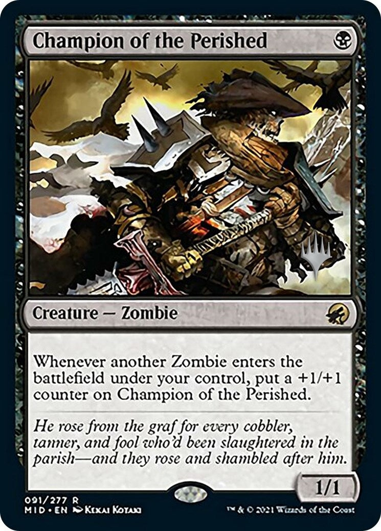 Image for Champion of the Perished (91) [Innistrad: Midnight Hunt] - Magic: The Gathering