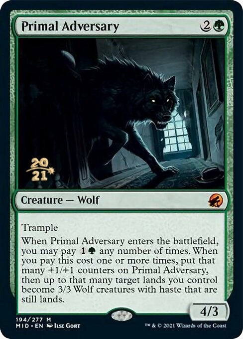 Image for Primal Adversary (194) [Prerelease Cards] - Magic: The Gathering