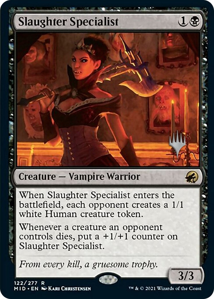 Image for Slaughter Specialist (122) [Innistrad: Midnight Hunt] - Magic: The Gathering
