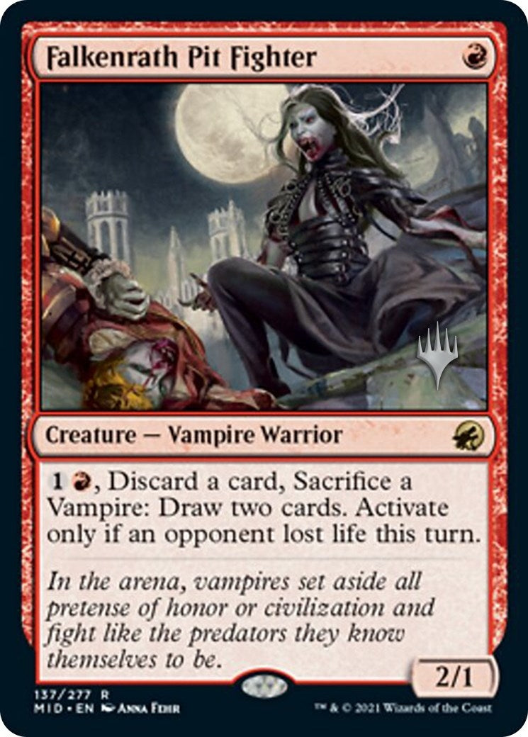 Image for Falkenrath Pit Fighter (137) [Innistrad: Midnight Hunt] - Magic: The Gathering