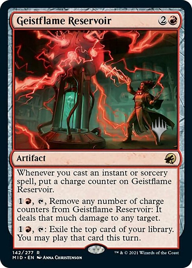 Image for Geistflame Reservoir (142) [Innistrad: Midnight Hunt] - Magic: The Gathering