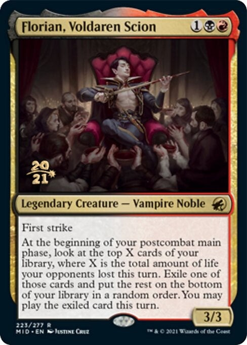 Image for Florian, Voldaren Scion (223) [Prerelease Cards] - Magic: The Gathering