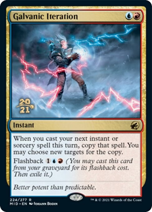 Image for Galvanic Iteration (224) [Prerelease Cards] - Magic: The Gathering