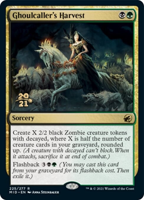 Image for Ghoulcaller's Harvest (225) [Prerelease Cards] - Magic: The Gathering