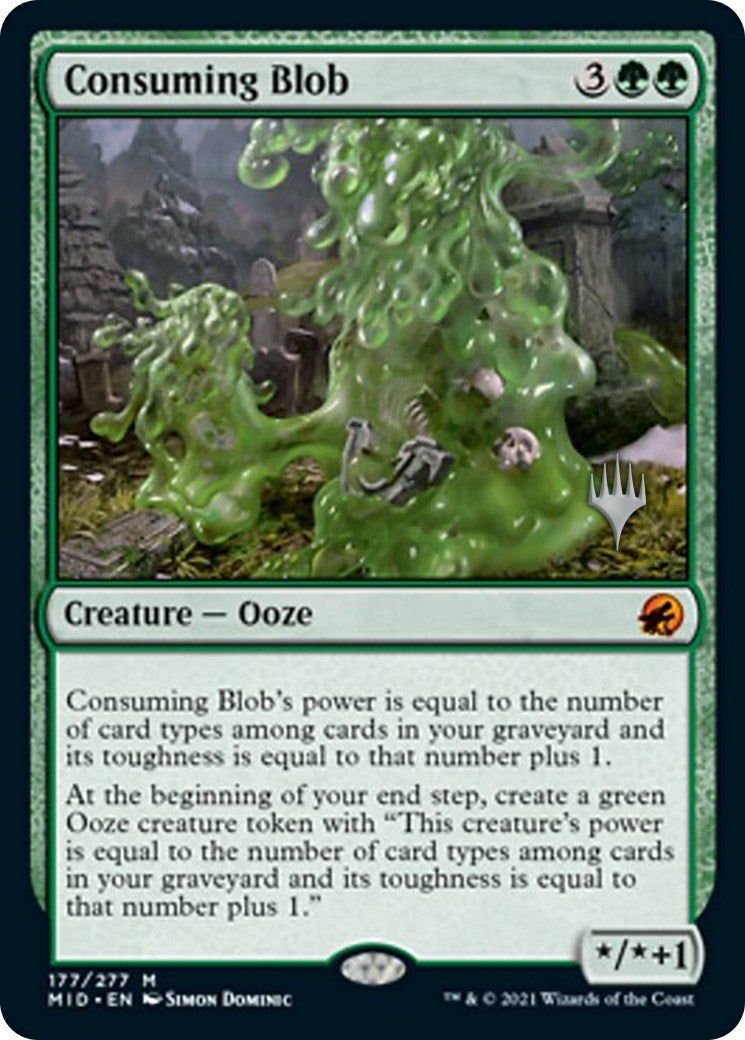 Image for Consuming Blob (177) [Innistrad: Midnight Hunt] - Magic: The Gathering