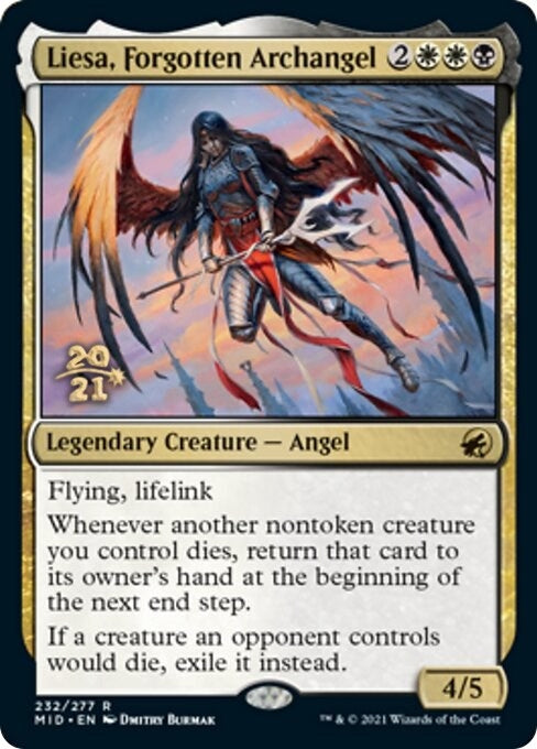 Image for Liesa, Forgotten Archangel (232) [Prerelease Cards] - Magic: The Gathering