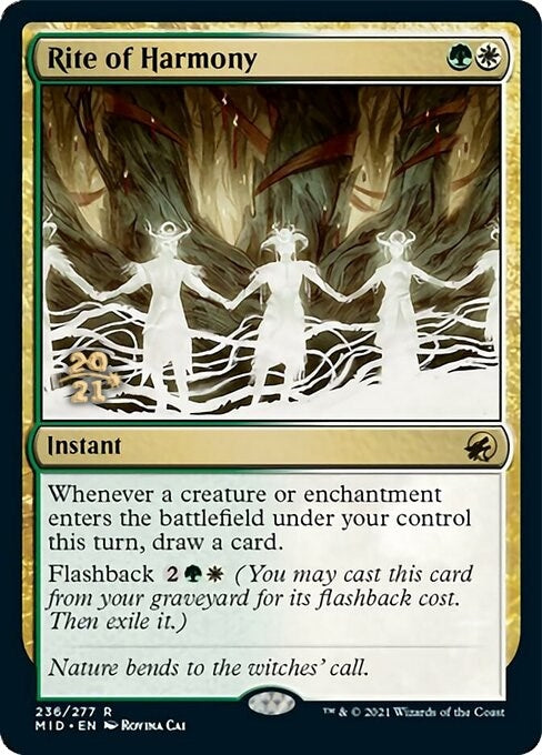 Image for Rite of Harmony (236) [Prerelease Cards] - Magic: The Gathering