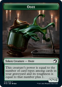 Image for Ooze Token (10) [Innistrad: Midnight Hunt] - Magic: The Gathering