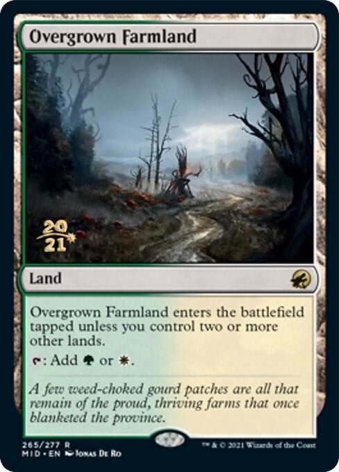 Image for Overgrown Farmland (265) [Prerelease Cards] - Magic: The Gathering