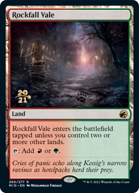 Image for Rockfall Vale (266) [Prerelease Cards] - Magic: The Gathering