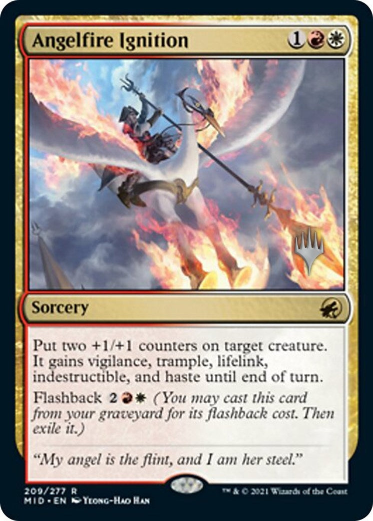 Angelfire Ignition (209) [Promo Pack: Innistrad: Midnight Hunt]