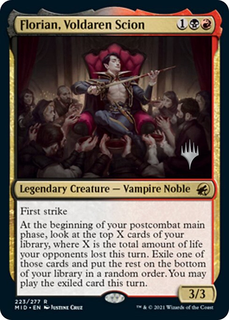 Image for Florian, Voldaren Scion (223) [Innistrad: Midnight Hunt] - Magic: The Gathering