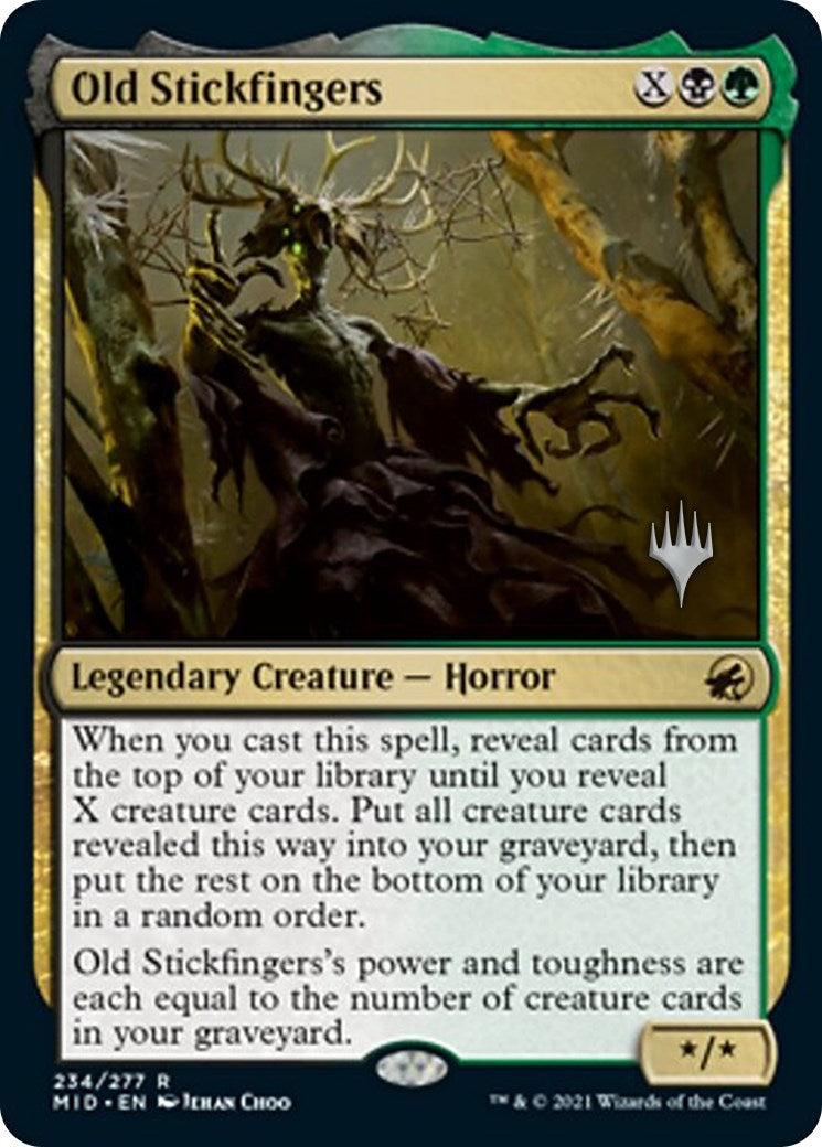 Image for Old Stickfingers (234) [Innistrad: Midnight Hunt] - Magic: The Gathering