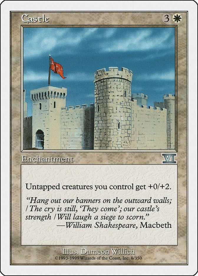 Image for Castle (6) [Classic Sixth Edition] - Magic: The Gathering