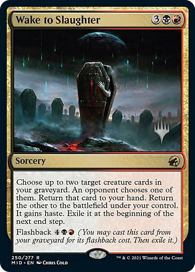 Image for Wake to Slaughter (250) [Innistrad: Midnight Hunt] - Magic: The Gathering