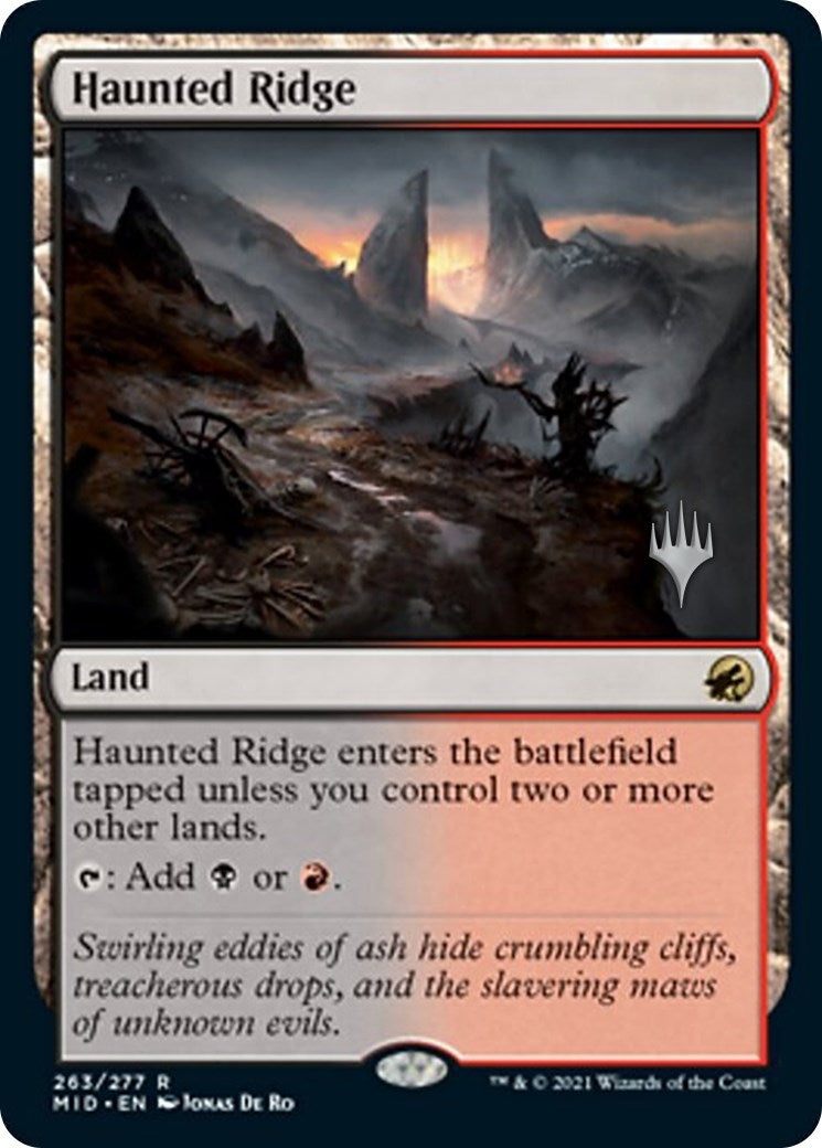 Image for Haunted Ridge (263) [Innistrad: Midnight Hunt] - Magic: The Gathering