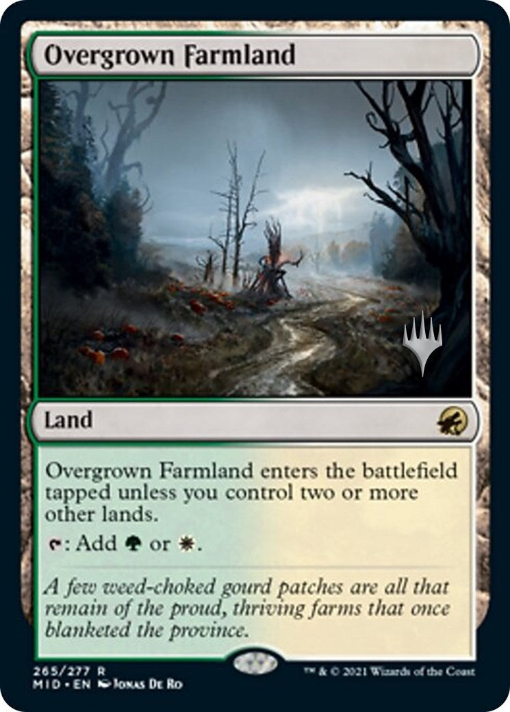 Image for Overgrown Farmland (265) [Innistrad: Midnight Hunt] - Magic: The Gathering