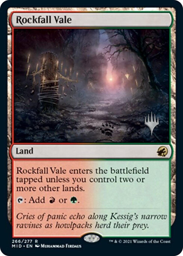 Image for Rockfall Vale (266) [Innistrad: Midnight Hunt] - Magic: The Gathering