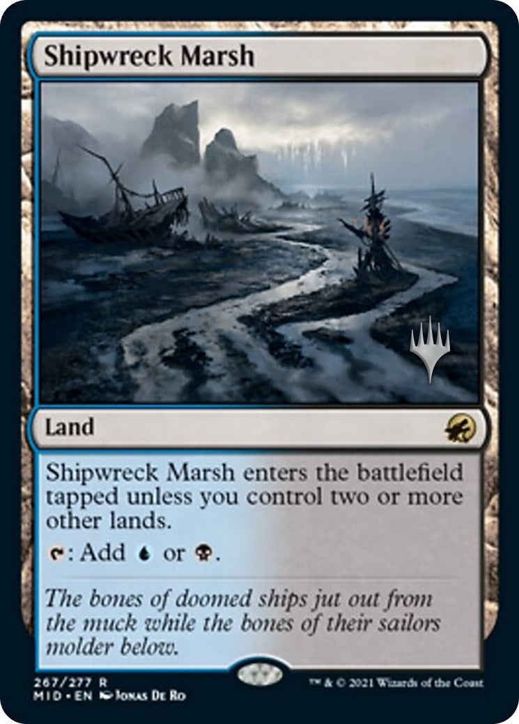Image for Shipwreck Marsh (267) [Innistrad: Midnight Hunt] - Magic: The Gathering