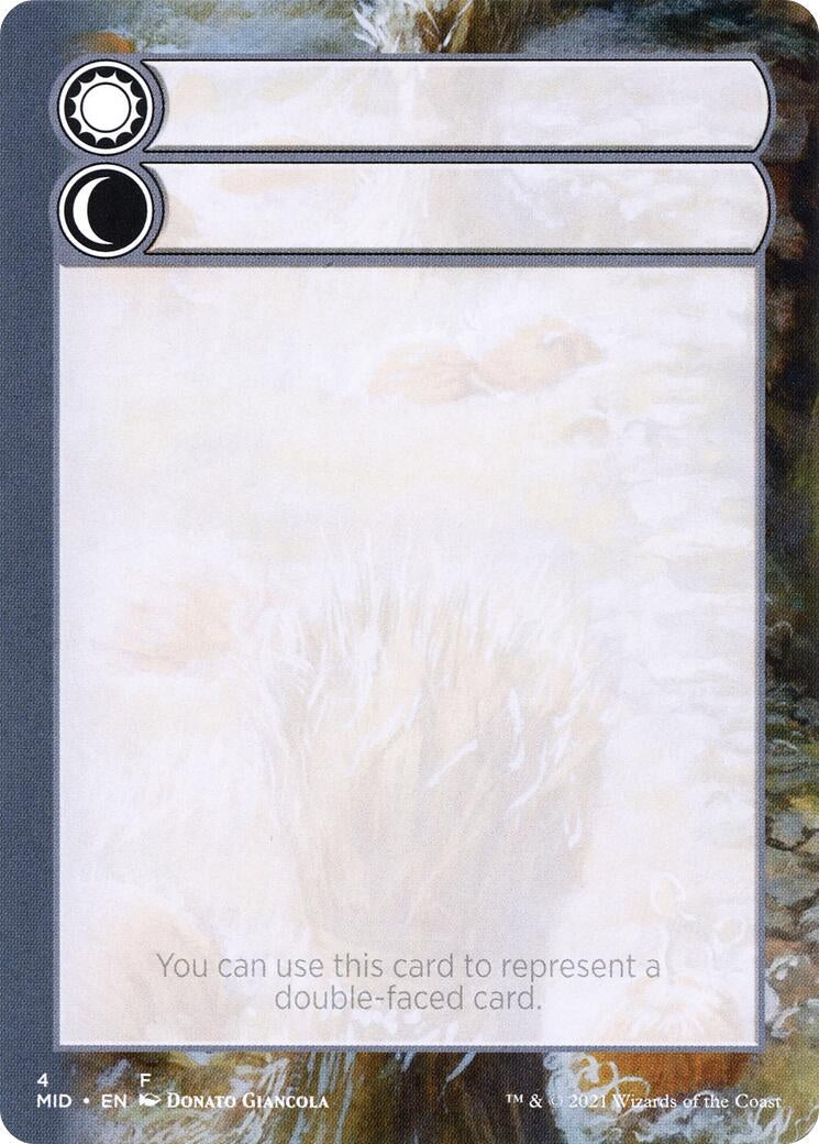 Image for Helper Card (4) [Innistrad: Midnight Hunt] - Magic: The Gathering