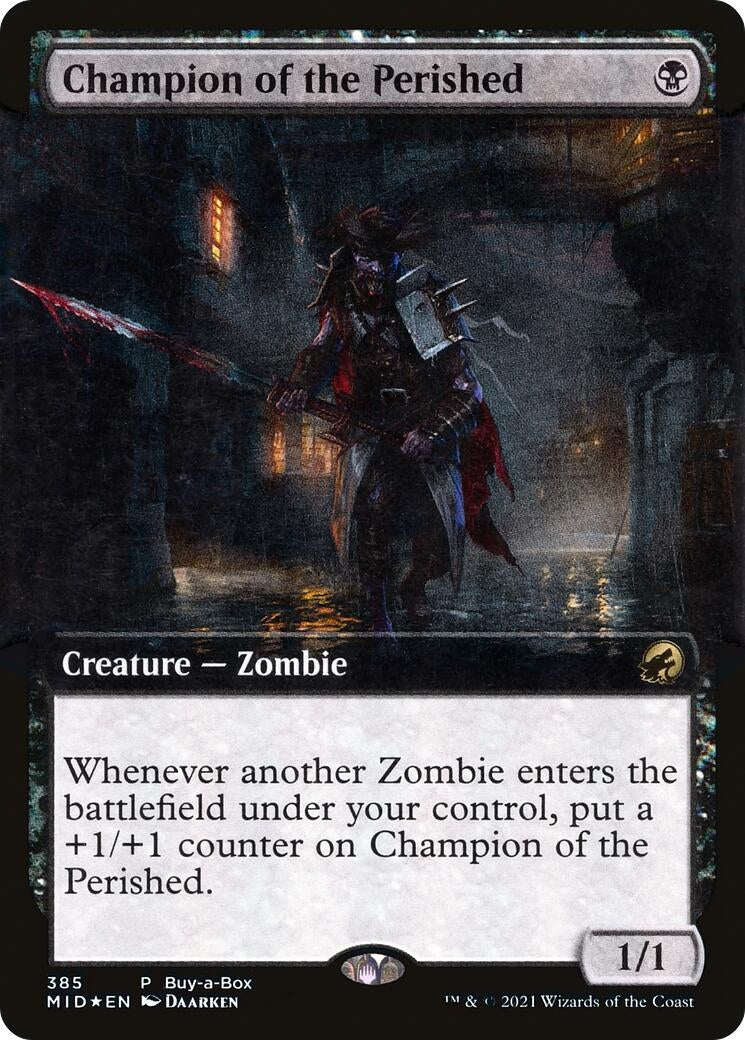 Image for Champion of the Perished (385) [Buy-A-Box Promos] - Magic: The Gathering