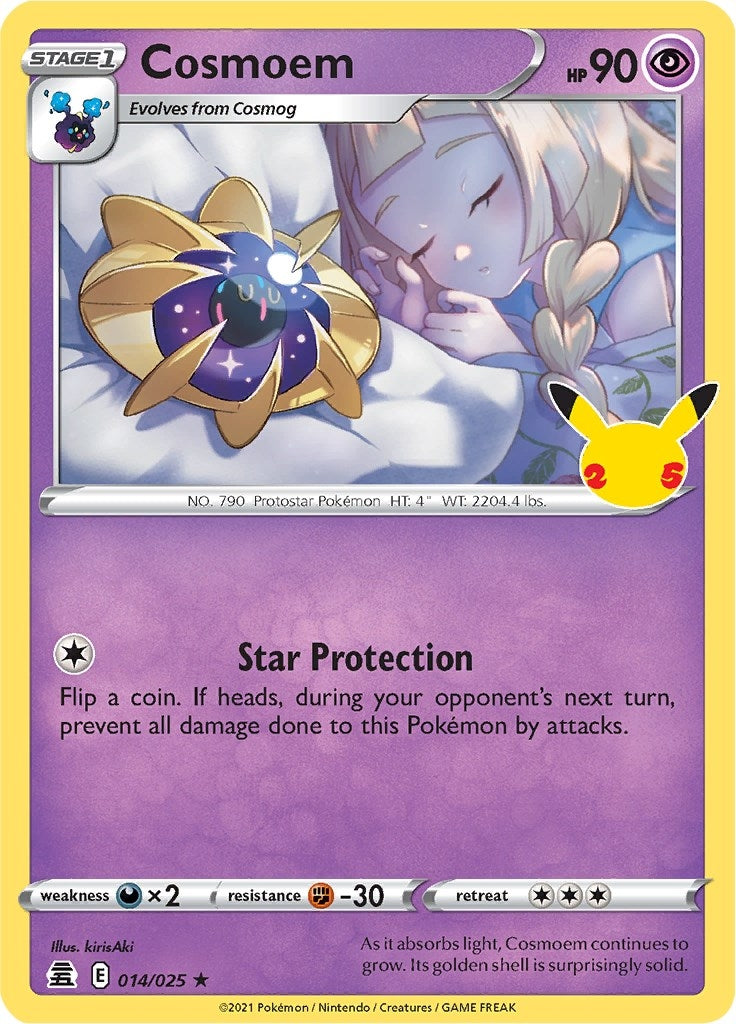 Image for Cosmoem (014/025) [Celebrations] - Pokemon