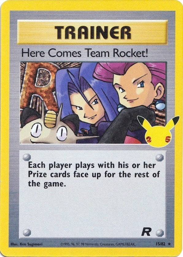 Image for Here Comes Team Rocket! (15/82) [Celebrations: Classic Collection] - Pokemon