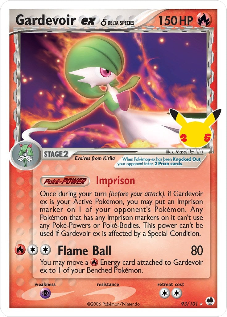 Image for Gardevoir ex (Delta Species) (93/101) [Celebrations: Classic Collection] - Pokemon