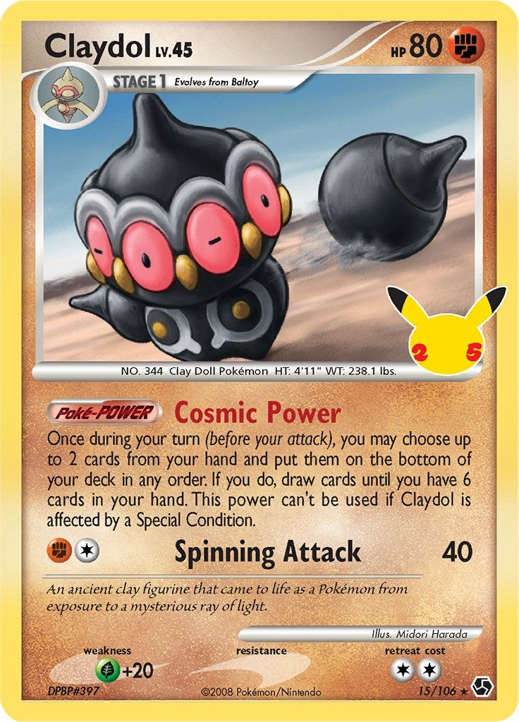 Image for Claydol (15/106) [Celebrations: Classic Collection] - Pokemon