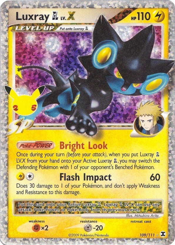 Image for Luxray GL LV.X (109/111) [Celebrations: Classic Collection] - Pokemon