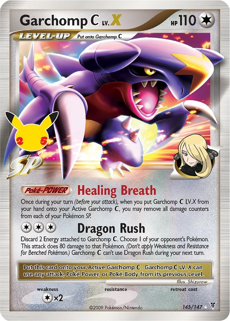 Image for Garchomp C LV.X (145/147) [Celebrations: Classic Collection] - Pokemon