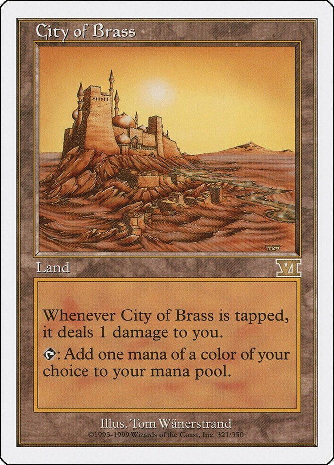 Image for City of Brass (321) [Classic Sixth Edition] - Magic: The Gathering
