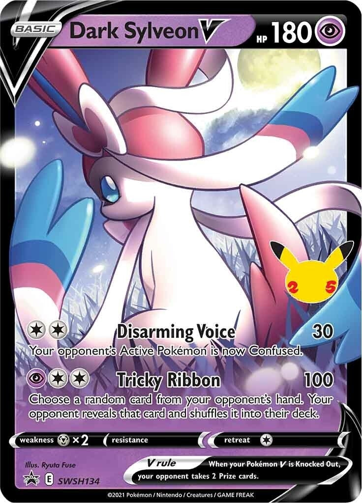 Image for Dark Sylveon V - SWSH134 (SWSH134) [SWSH: Sword & Shield Promo Cards] - Pokemon