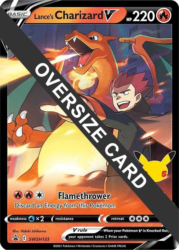 Image for Lance's Charizard V - SWSH133 (SWSH133) [Jumbo Cards] - Pokemon