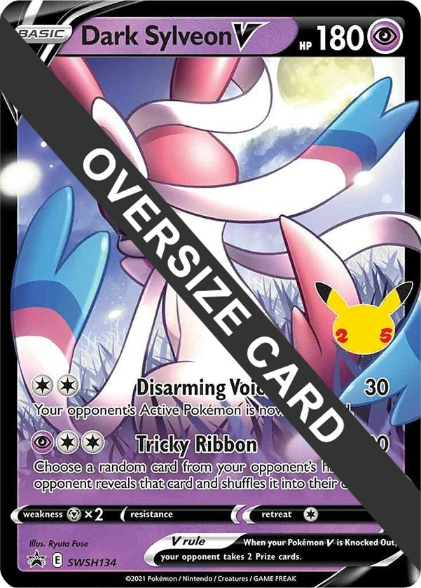 Image for Dark Sylveon V - SWSH134 (SWSH134) [Jumbo Cards] - Pokemon