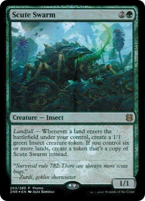 Image for Scute Swarm (203) [Media Promos] - Magic: The Gathering