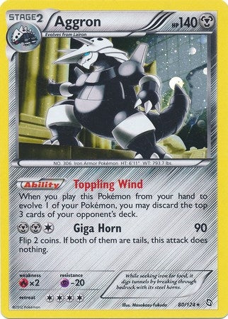 Image for Aggron - 80/124 (Cosmos Holo) (080/124) [Blister Exclusives] - Pokemon