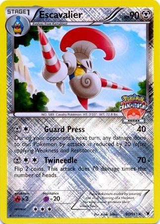 Image for Escavalier - 80/101 (Championship Series) (080/101) [League & Championship Cards] - Pokemon