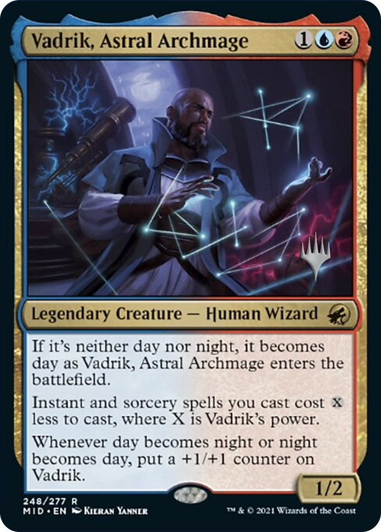 Image for Vadrik, Astral Archmage (248) [Innistrad: Midnight Hunt] - Magic: The Gathering