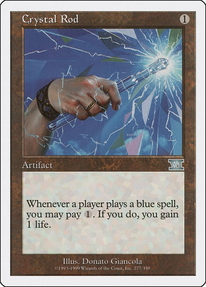 Image for Crystal Rod (277) [Classic Sixth Edition] - Magic: The Gathering
