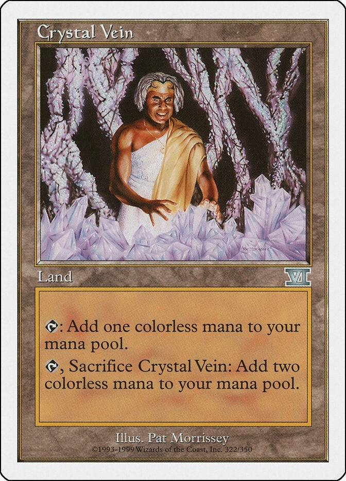 Image for Crystal Vein (322) [Classic Sixth Edition] - Magic: The Gathering