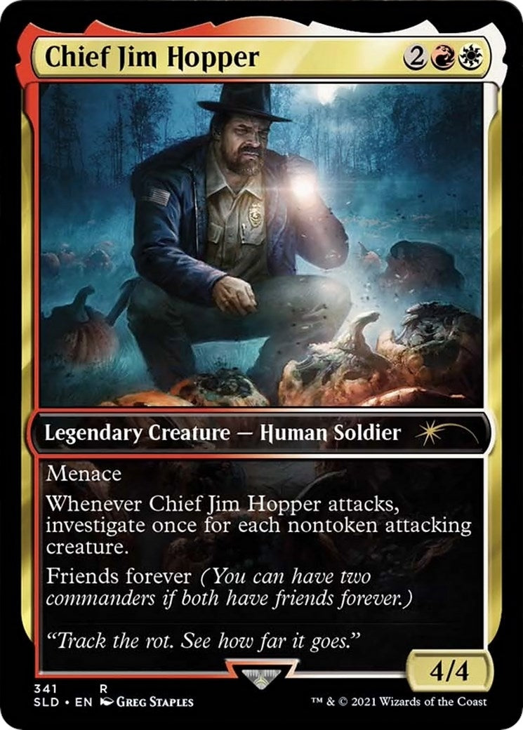 Image for Chief Jim Hopper (341) [Secret Lair Drop Series] - Magic: The Gathering