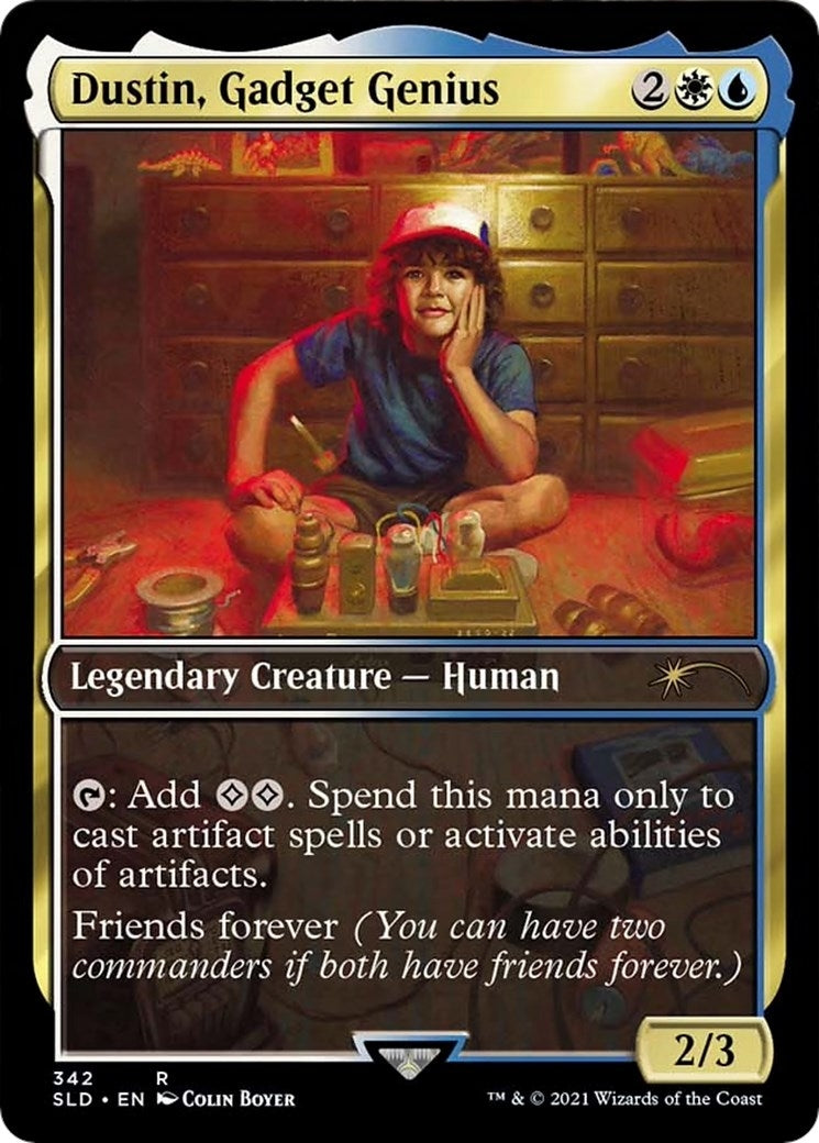 Image for Dustin, Gadget Genius (342) [Secret Lair Drop Series] - Magic: The Gathering