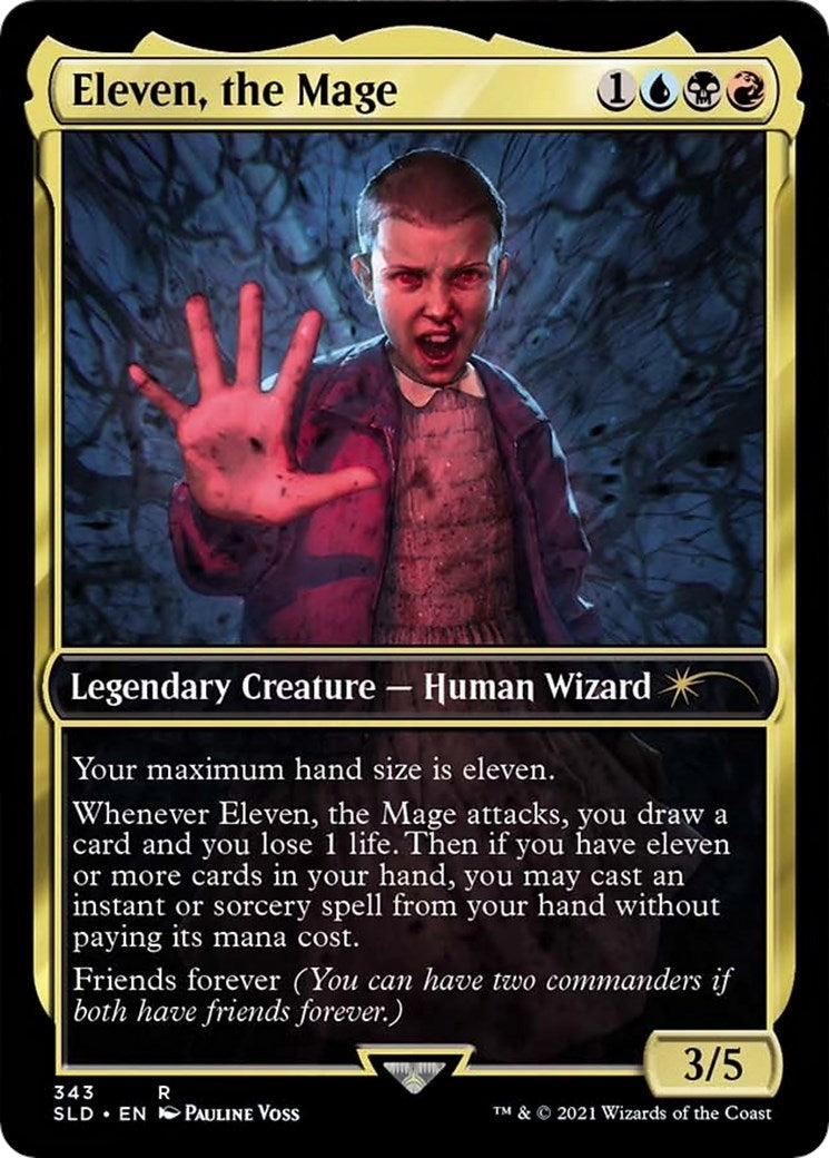 Image for Eleven, the Mage (343) [Secret Lair Drop Series] - Magic: The Gathering