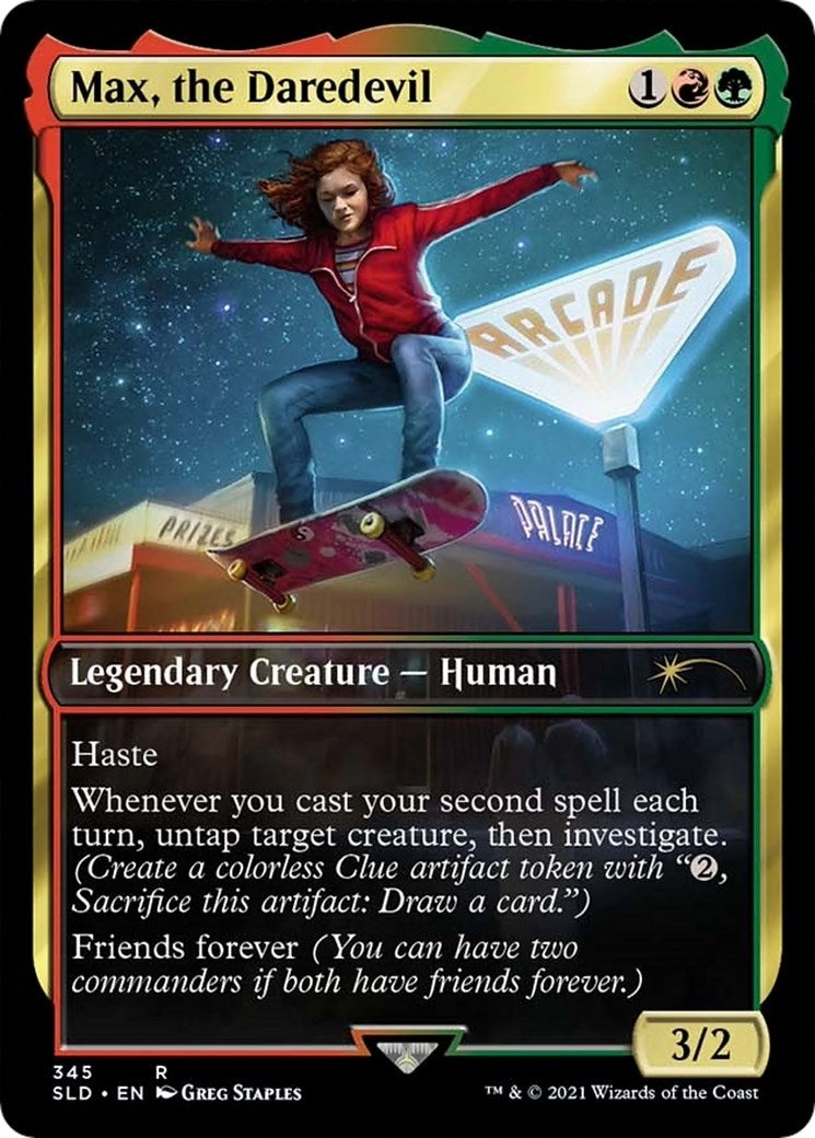 Image for Max, the Daredevil (345) [Secret Lair Drop Series] - Magic: The Gathering