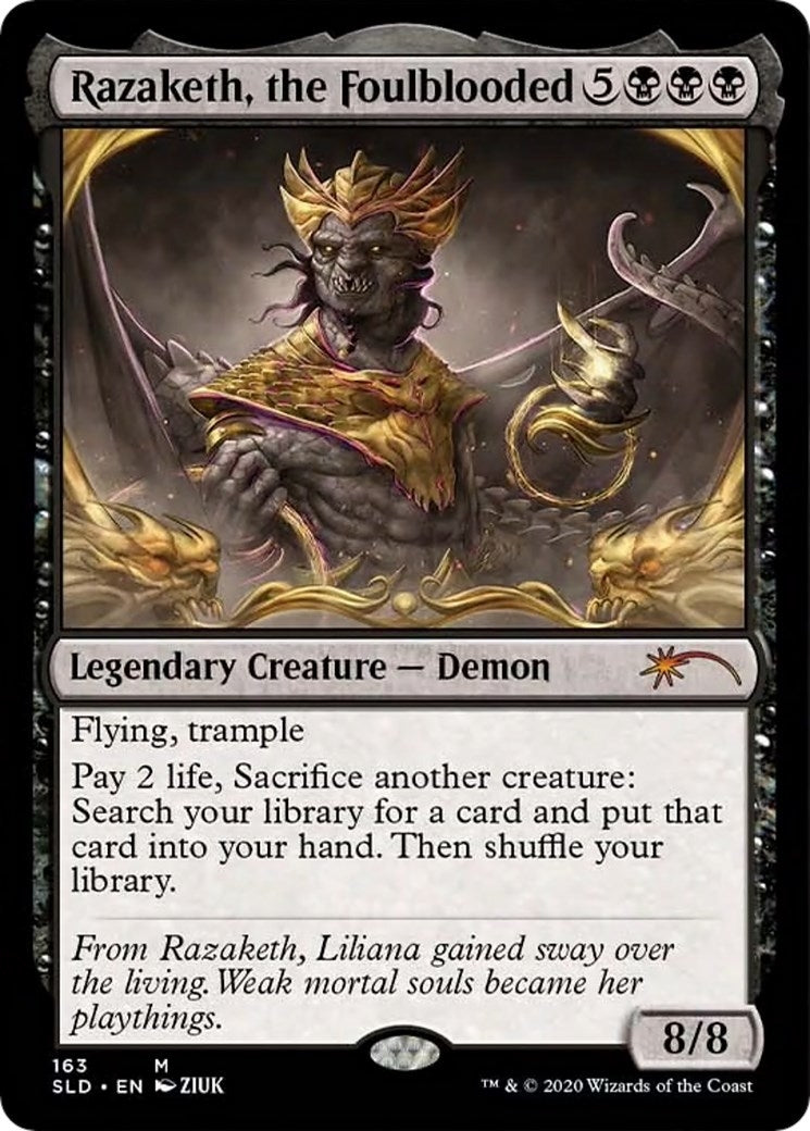 Image for Razaketh, the Foulblooded (163) [Secret Lair Drop Series] - Magic: The Gathering