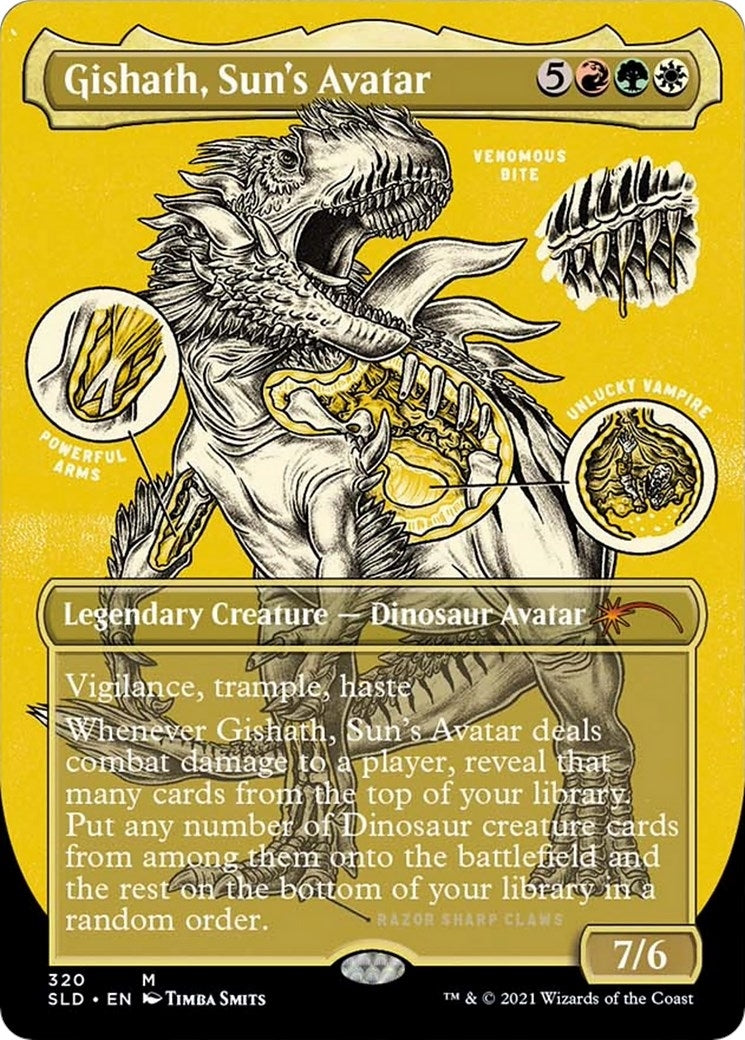 Image for Gishath, Sun's Avatar (320) [Secret Lair Drop Series] - Magic: The Gathering