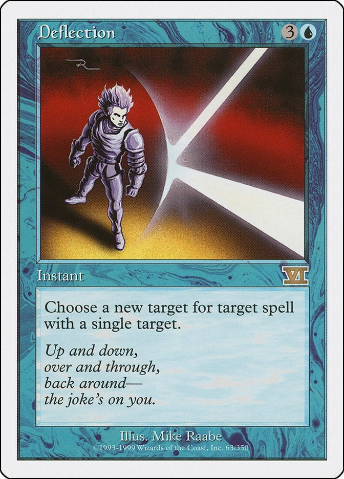 Image for Deflection (63) [Classic Sixth Edition] - Magic: The Gathering