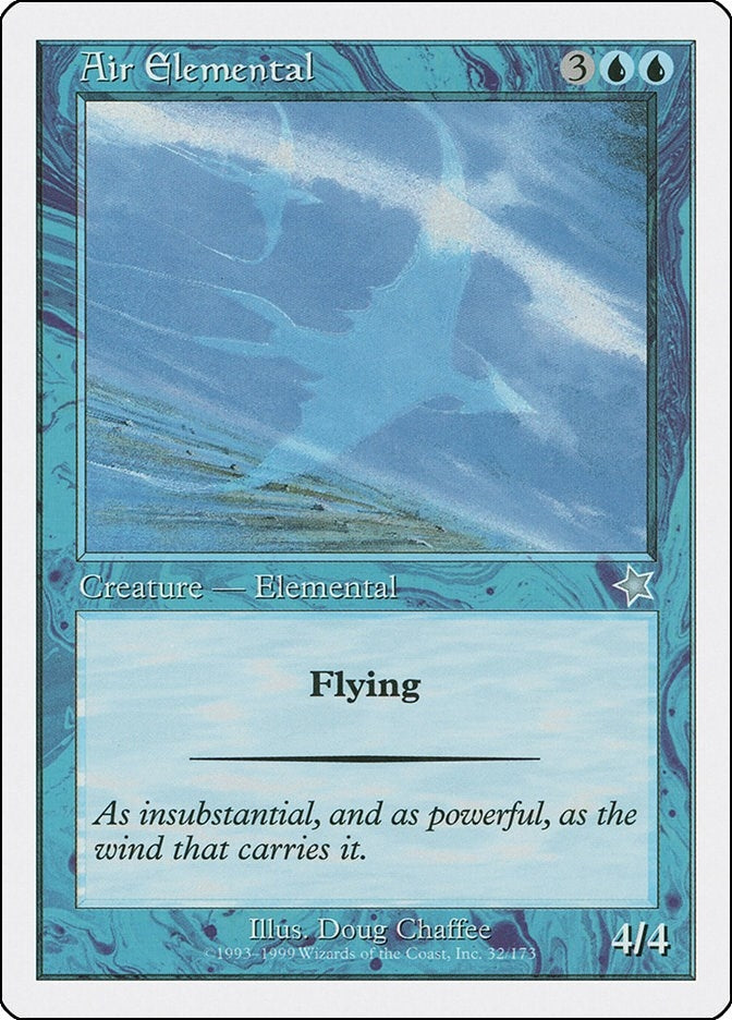 Image for Air Elemental (32) [Starter 1999] - Magic: The Gathering