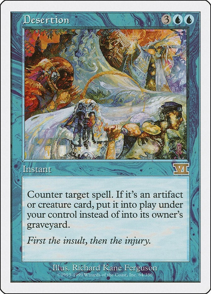 Image for Desertion (64) [Classic Sixth Edition] - Magic: The Gathering